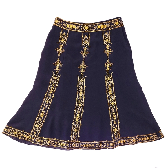 Tracy Reese Dresses & Skirts - Tracy Reese Beaded Silk Skirt | 4